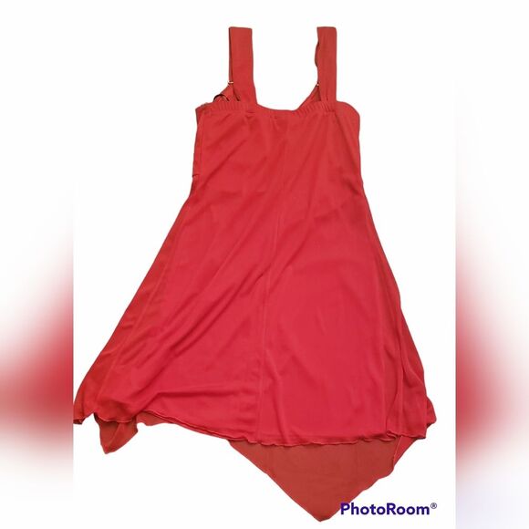 Enfocus Studio 8 Petite Dress Sexy Asymmetric Hem - Picture 7 of 7